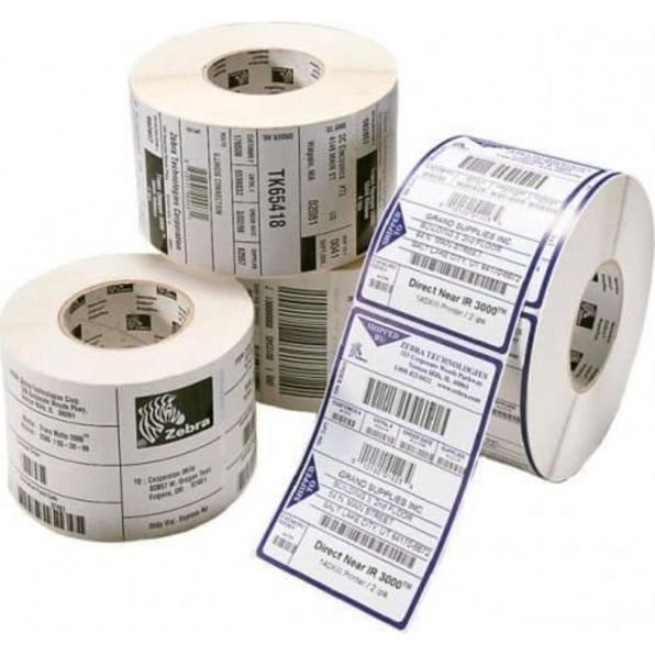 Étiquettes adhésives en rouleaux